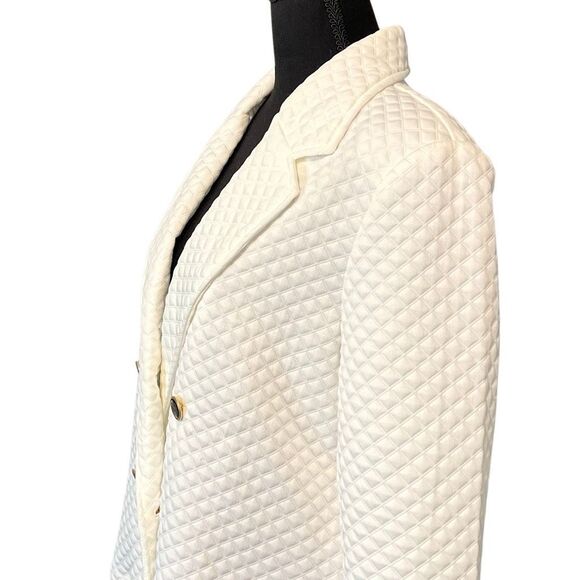 SOHO Apparel Ltd. Women’s L/S Waffled Double Breast Coat/Jacket - Picture 4 of 10